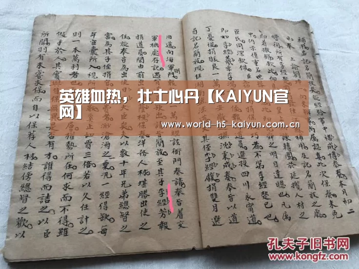 英雄血热，壮士心丹【KAIYUN官网】