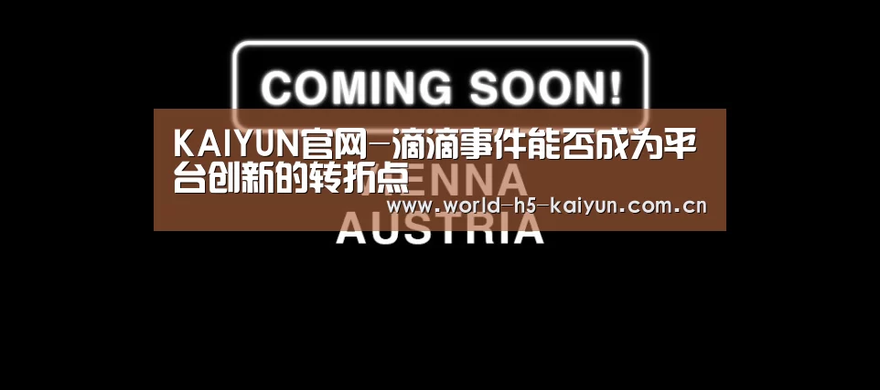 KAIYUN官网-滴滴事件能否成为平台创新的转折点(图2) 开云体育直播